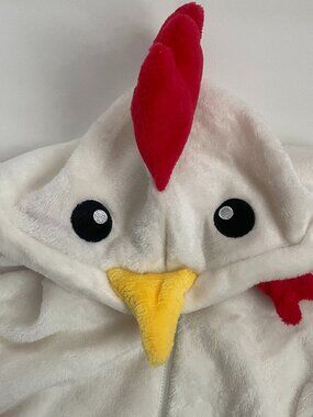 BesserBay Chicken Plush Hooded Onesie Pajamas